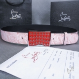 2023.7 Louboutin Belts Original Quality 95-125CM -QQ (1)