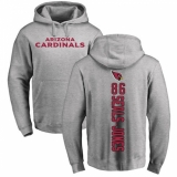 NFL Nike Arizona Cardinals #86 Ricky Seals-Jones Ash Backer Pullover Hoodie