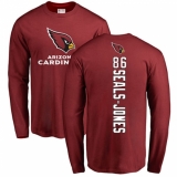 NFL Nike Arizona Cardinals #86 Ricky Seals-Jones Maroon Backer Long Sleeve T-Shirt