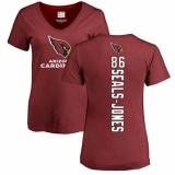 NFL Women's Nike Arizona Cardinals #86 Ricky Seals-Jones Maroon Backer T-Shirt