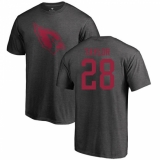 NFL Nike Arizona Cardinals #28 Jamar Taylor Ash One Color T-Shirt