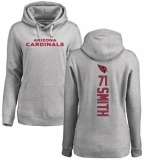 NFL Women's Nike Arizona Cardinals #71 Andre Smith Ash Backer Pullover Hoodie