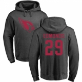 NFL Nike Arizona Cardinals #29 Chase Edmonds Ash One Color Pullover Hoodie