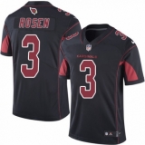 Youth Nike Arizona Cardinals #3 Josh Rosen Limited Black Rush Vapor Untouchable NFL Jersey