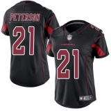 Women's Nike Arizona Cardinals #21 Patrick Peterson Limited Black Rush Vapor Untouchable NFL Jersey