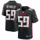Men's Atlanta Falcons #59 LaRoy Reynolds Nike Black Game Player Jersey