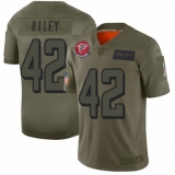 Youth Atlanta Falcons #42 Duke Riley Limited Camo 2019 Salute to Service Football Jersey