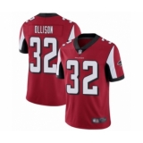 Youth Atlanta Falcons #32 Qadree Ollison Red Team Color Vapor Untouchable Limited Player Football Jersey