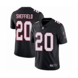 Youth Atlanta Falcons #20 Kendall Sheffield Black Alternate Vapor Untouchable Limited Player Football Jersey