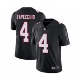 Men's Atlanta Falcons #4 Giorgio Tavecchio Black Alternate Vapor Untouchable Limited Player Football Jersey