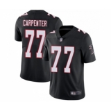 Youth Atlanta Falcons #77 James Carpenter Black Alternate Vapor Untouchable Limited Player Football Jersey
