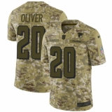 Youth Nike Atlanta Falcons #20 Isaiah Oliver Limited Camo 2018 Salute to Service NFL Jersey