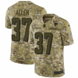 Men's Nike Atlanta Falcons #37 Ricardo Allen Limited Camo 2018 Salute to Service NFL Jersey