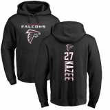 NFL Nike Atlanta Falcons #27 Damontae Kazee Black Backer Pullover Hoodie