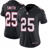 Women's Nike Atlanta Falcons #25 Ito Smith Black Alternate Vapor Untouchable Limited Player NFL Jersey
