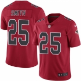 Men's Nike Atlanta Falcons #25 Ito Smith Limited Red Rush Vapor Untouchable NFL Jersey
