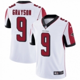 Youth Nike Atlanta Falcons #9 Garrett Grayson White Vapor Untouchable Limited Player NFL Jersey