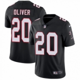 Men's Nike Atlanta Falcons #20 Isaiah Oliver Black Alternate Vapor Untouchable Limited Player NFL Jersey