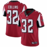 Men's Nike Atlanta Falcons #32 Jalen Collins Red Team Color Vapor Untouchable Limited Player NFL Jersey