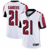Men's Nike Atlanta Falcons #21 Deion Sanders White Vapor Untouchable Limited Player NFL Jersey