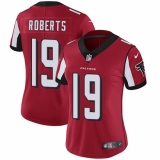 Women's Nike Atlanta Falcons #19 Andre Roberts Red Team Color Vapor Untouchable Limited Player NFL Jersey