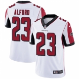 Youth Nike Atlanta Falcons #23 Robert Alford White Vapor Untouchable Limited Player NFL Jersey