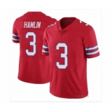 Men's Buffalo Bills #3 Damar Hamlin Red Jersey