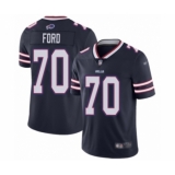 Women's Buffalo Bills #70 Cody Ford Limited Navy Blue Inverted Legend Football Jersey