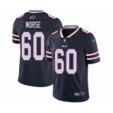 Women's Buffalo Bills #60 Mitch Morse Limited Navy Blue Inverted Legend Football Jersey
