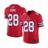 Youth Buffalo Bills #28 Frank Gore Limited Red Rush Vapor Untouchable Football Jersey