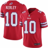 Youth Nike Buffalo Bills #10 Jeremy Kerley Limited Red Rush Vapor Untouchable NFL Jersey