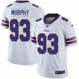 Youth Nike Buffalo Bills #93 Trent Murphy White Vapor Untouchable Limited Player NFL Jersey