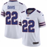 Youth Nike Buffalo Bills #22 Vontae Davis White Vapor Untouchable Limited Player NFL Jersey