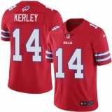 Youth Nike Buffalo Bills #14 Jeremy Kerley Limited Red Rush Vapor Untouchable NFL Jersey