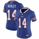 Women's Nike Buffalo Bills #14 Jeremy Kerley Royal Blue Team Color Vapor Untouchable Limited Player NFL Jersey