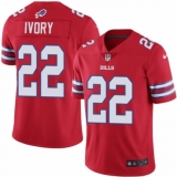 Youth Nike Buffalo Bills #22 Chris Ivory Limited Red Rush Vapor Untouchable NFL Jersey