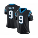 Men's Nike Carolina Panthers #9 Bryce Young Black 2023 F.U.S.E. 1-Star C Vapor Untouchable Football Stitched Jersey