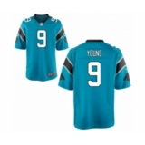 Nike Carolina Panthers #9 Bryce Young Teal Vapor Untouchable Limited Stitched NFL Jersey
