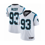 Men's Carolina Panthers #93 Gerald McCoy White Vapor Untouchable Limited Player Football Jersey