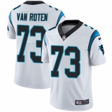 Men's Nike Carolina Panthers #73 Greg Van Roten White Vapor Untouchable Limited Player NFL Jersey
