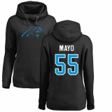 NFL Women's Nike Carolina Panthers #55 David Mayo Black Name & Number Logo Pullover Hoodie