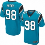 Men's Nike Carolina Panthers #98 Marquis Haynes Elite Blue Alternate NFL Jersey