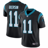 Youth Nike Carolina Panthers #11 Brenton Bersin Black Team Color Vapor Untouchable Limited Player NFL Jersey