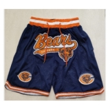 Men's Chicago Bears Navy Blue Just Don Shorts