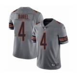 Men's Chicago Bears #4 Chase Daniel Limited Silver Inverted Legend Football Jersey