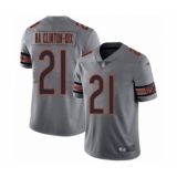 Youth Chicago Bears #21 Ha Clinton-Dix Limited Silver Inverted Legend Football Jersey