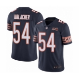 Youth Chicago Bears #54 Brian Urlacher Navy Blue Team Color 100th Season Limited Football Jersey