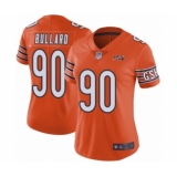 Women's Chicago Bears #90 Jonathan Bullard Orange Alternate 100th Season Limited Football Jersey