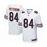 Men's Chicago Bears #84 Cordarrelle Patterson Game White Football Jersey