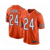 Men's Chicago Bears #24 Buster Skrine Game Orange Alternate Football Jersey